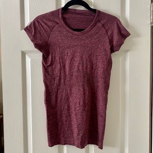 Lululemon red shirt